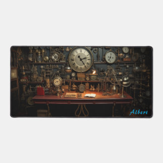 Time-Traveller's Steampunk Command Center Bureaumat