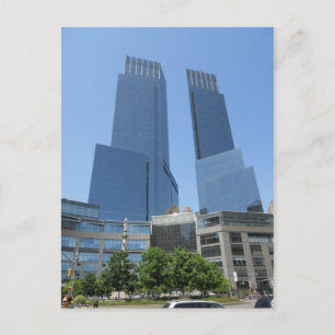 Time Warner Center Columbus Cirkel New York City Briefkaart