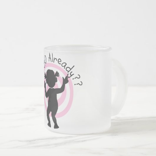 Time Warp 50 Reeds overhemden en geschenken Matglas Koffiemok (Voorkant rechts)