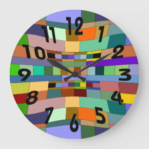 Time Warp Clock Grote Klok
