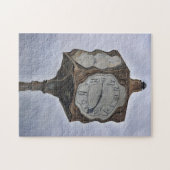Time Warp  klok kunst puzzel (Horizontaal)