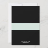 Timeless Band Birth Announounance - Blue Aankondiging (Achterkant)