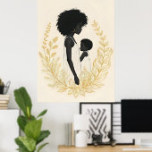 Timeless Bond – Mother and Daughter V Poster (Thuiskantoor)