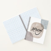 Timeless Celebration Phrase in Arabic Calligraphy Notitieboek (Binnen)