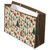 Timeless Christmas Toys Groot Cadeauzakje (Voorkant Gekanteld)