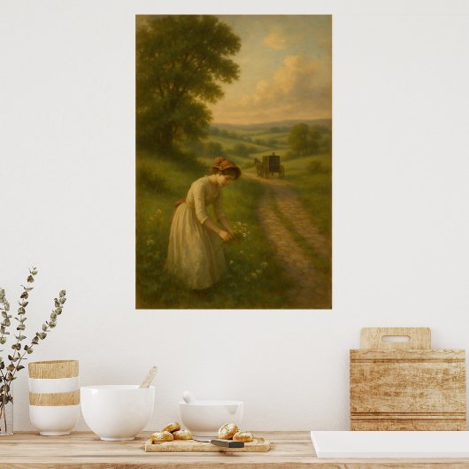 Timeless Countryside | British Landscape Wall Art Poster (Keuken)