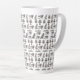 Timeless Egyptian Antiquities Digital Patterns Latte Mok