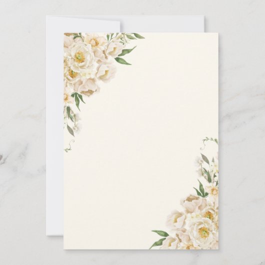 Timeless Elegance Wedding Invitation (Dos)