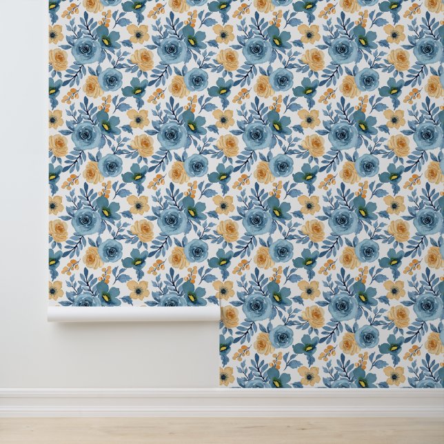Timeless Floral Behang (Applicatie)
