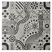 Timeless Flow keramische Tegel Tegeltje (Voorkant)