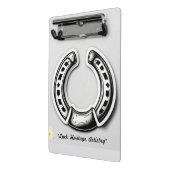 "Timeless Horseshoe" Mini Klembord (Angled2)