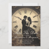 Timeless Love |  thema Opslaan datum Kaart (Voorkant)