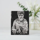 Timeless monk briefkaart (Staand voorkant)