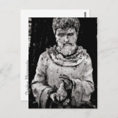 Timeless monk briefkaart (Voorkant / Achterkant)