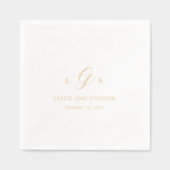 Timeless Monogram Elegant Wedding (Recto)