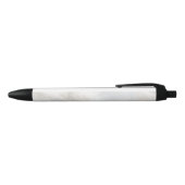 Timeless Refined Modern Luxury Marble Zwarte Inkt Pen (Bovenkant)