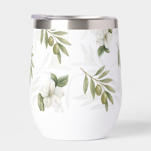 Timeless Sage Olive Watercolor Chic (Droite)