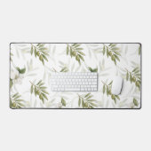 Timeless Sage Olive Watercolor Chic (Clavier et souris)
