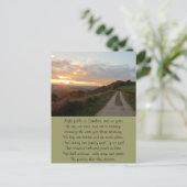 Timeless Samhain Sunset Briefkaart (Staand voorkant)