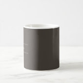 Timeless - Terrain Brown Name Mug (Centre)