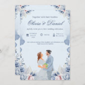 Timeless Wedding Invitation – Customizable (Devant / Derrière)