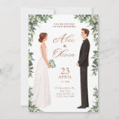 Timeless Wedding Invitation Elegant Classic Design (Dos)