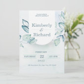 Timeless Wedding Invitation | Elegant Minimal (Debout devant)