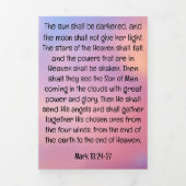 Timeline of Biblical Events  Tri-Fold Card Drieluik Kaart (Cover)