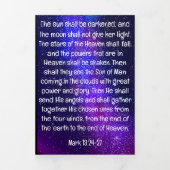 Timeline of Biblical Events  Tri-Fold Card Drieluik Kaart (Cover)