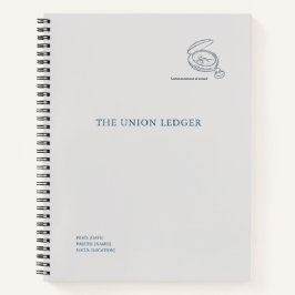 Timepiece- Minimalist Marriage Union Notebook Notitieboek