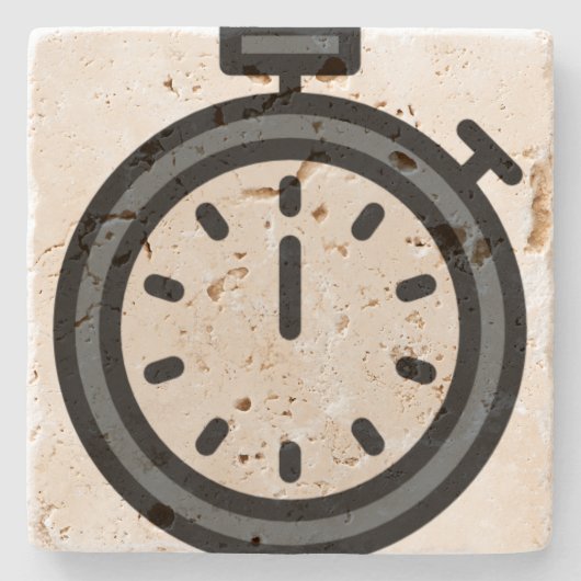 timer stenen onderzetter (Voorkant)