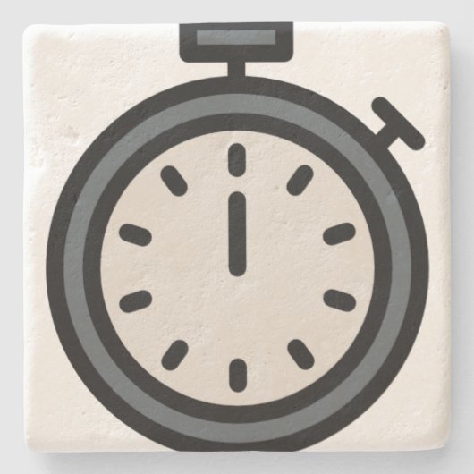 timer stenen onderzetter (Voorkant)