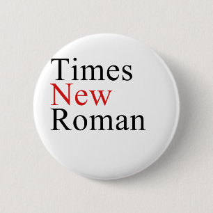 Times New Roman Ronde Button 5,7 Cm