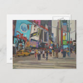 Times Square 2012 Briefkaart (Voorkant / Achterkant)