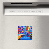 Times Square 2 Pop Magneet (Insitu (Vaatwasser))