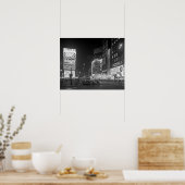 Times Square at Night, 1953.  foto Poster (Keuken)