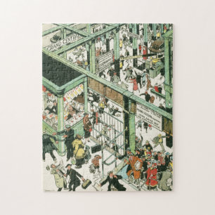 Times Square Grand Central Shuttle Subway Station Legpuzzel