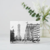 Times Square in 1908 Briefkaart (Staand voorkant)