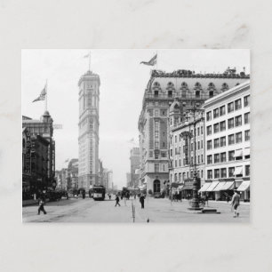 Times Square in 1908 Briefkaart