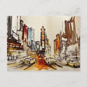 Times Square New York Briefkaart