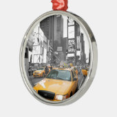 Times Square New York City USA Metalen Ornament (Links)
