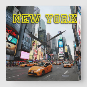 Times Square New York City USA Vierkante Klok