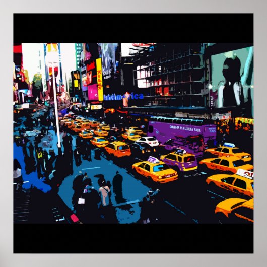 Times Square, NY Poster (Voorkant)