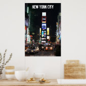 Times Square NYC Poster (Keuken)