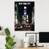Times Square NYC Poster (Thuiskantoor)