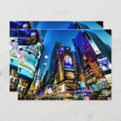 Times Square Post Card Briefkaart (Voorkant / Achterkant)