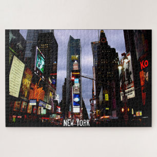 Times Square Puzzle New York City Souvenirs Legpuzzel