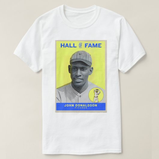 Times T-Shirt - John Donaldson Baseball League (Design devant)