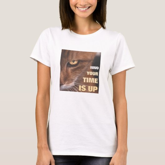 Time's Up (licht) T-shirt (Voorkant)