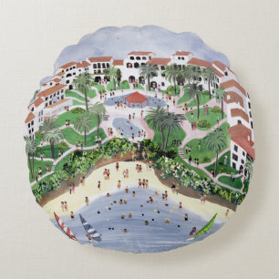 Timeshare Temptation 1990 Rond Kussen